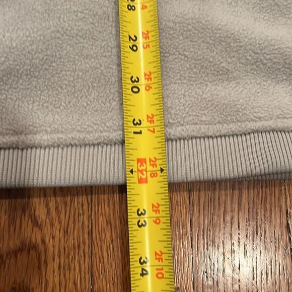 Y2K sleeve hit adidas Sherpa‎ oversized hoodie - Picture 5 of 5